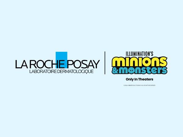 La Roche Posay Effaclar Reinigungsgel, Lotion und Duo+M Creme, mit Minion-Charakter.